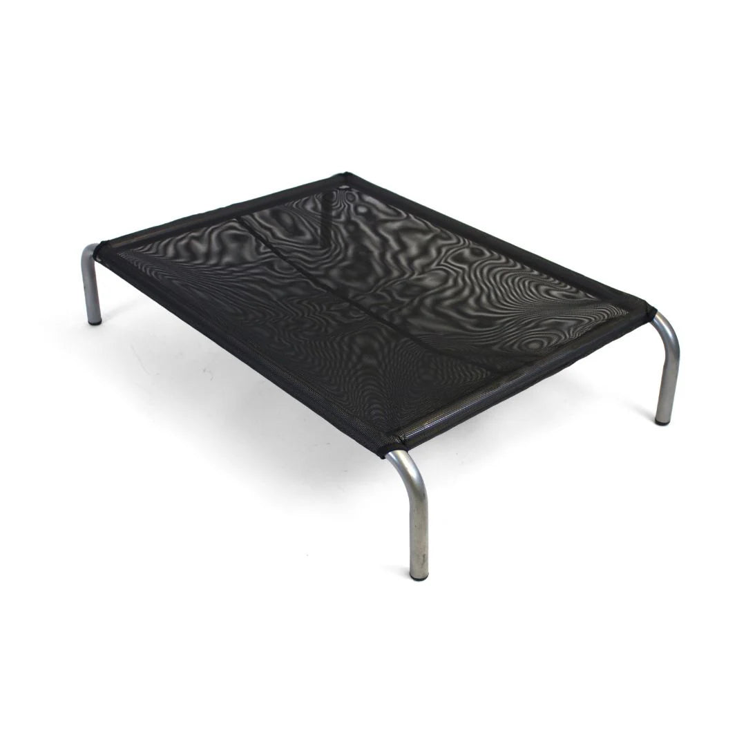 Stretcher mesh zwart